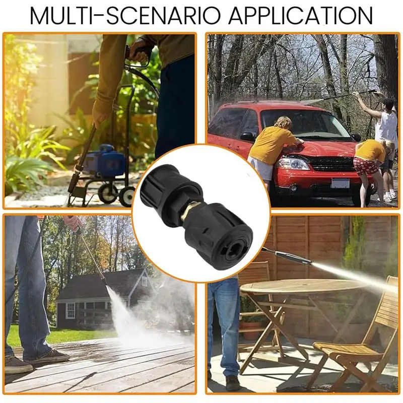 【A26P】Pressure Washer Quick Release Adaptor For Karcher K2-K7 High Pressure Quick Attachment For Karcher Quick Connect Adapter
