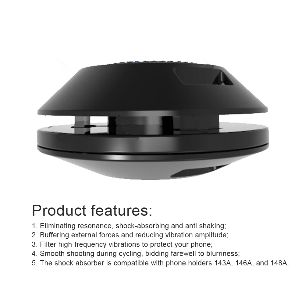 حامل جوّال بلاستيكي امتصاص الصدمات حامل هاتف مقاوم للصدمات وحدة مضادة للاهتزاز اكسسوارات ل 143A 146A 148A حامل جوّال بلاستيكي #5