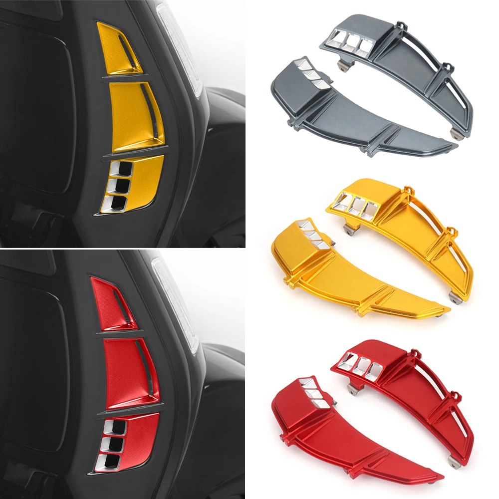 For Vespa GTS125 gts125 gts300 GTS300 GTS 300 Super 2023 2024 New Motorcycle 6 Colors Radiator Oil Cooler Grille Guard Cover