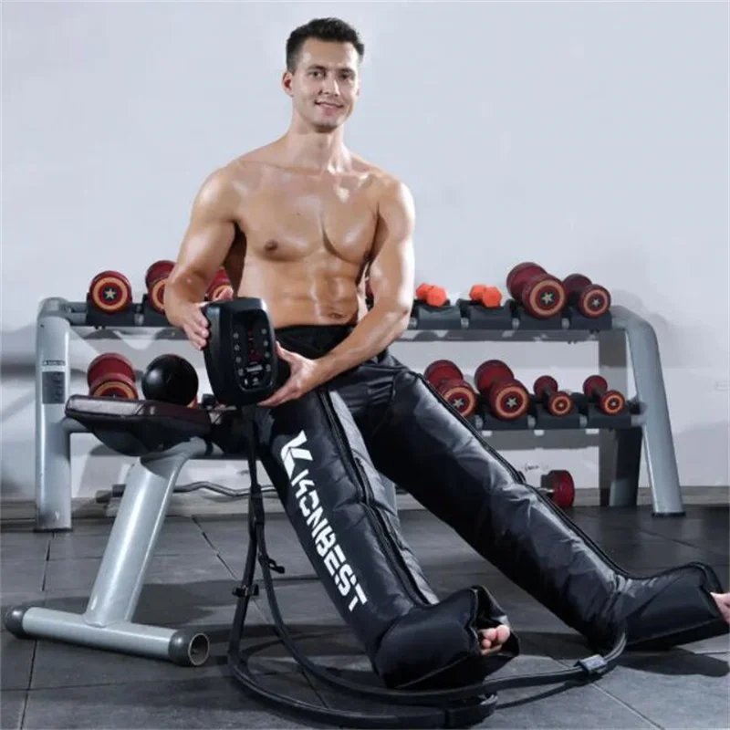 

Syeosye 6 Cavity Air Compression Massager Leg Foot Circulation Pressotherapy Air Promote Blood Relaxation Reovery Boots