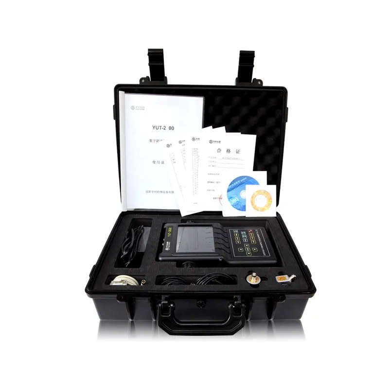 Defectoscope 0-6000 مللي متر DAC AVG وظيفة المحمولة الرقمية معدات اختبار اللحام بالموجات فوق الصوتية اختبار NDT UT NDE