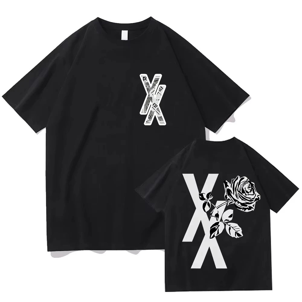 Camiseta MachineGunKelly MGK con estampado gráfico, camiseta de algodón estilo Hip Hop, camiseta gótica de manga corta, sudaderas con cuello redondo, ropa Retro
