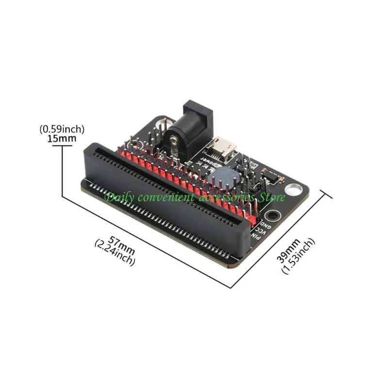 97QB múltiple funcional: tablero bits con voltajes ajuste y zumbidos integrados para educación STEM interactiva