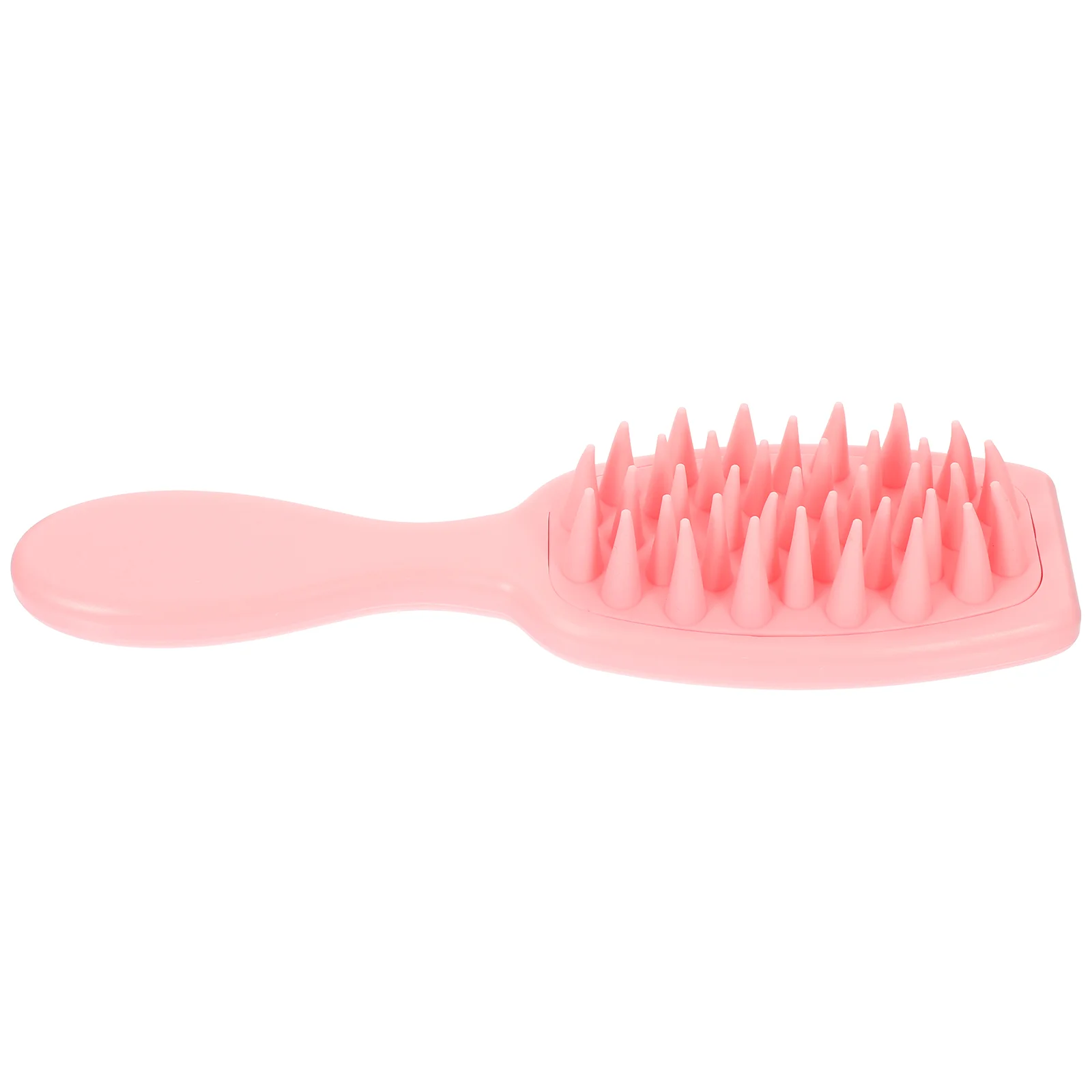 Hair Shampoo Massage Comb Home Tool Cleaning Scalp Head Scratcher (Pink) Washing Scrubber Brush Massager Care for Abs Baby