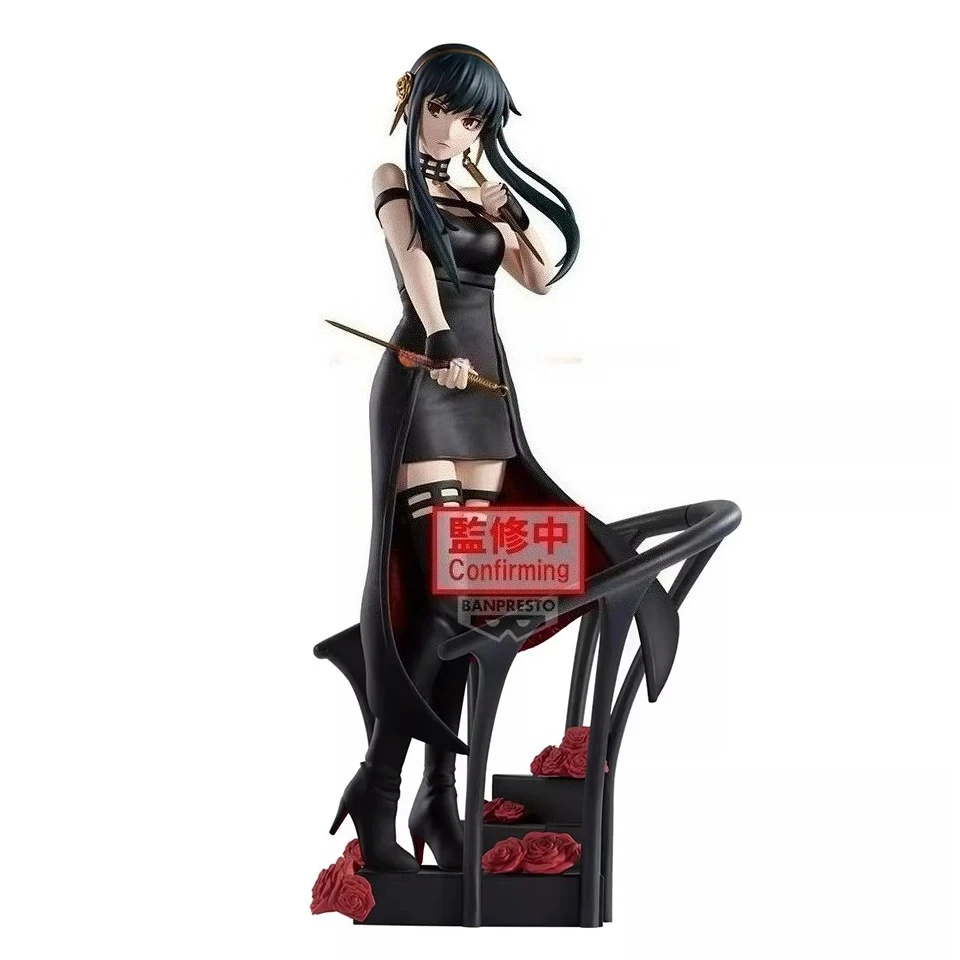 

Оригинальные оригинальные фигурки Banpresto Spy Family 18 см Yor Briar, коллекция моделей, игрушка в подарок на складе