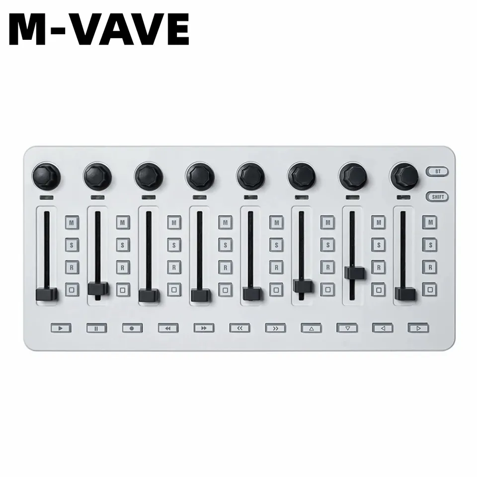 M-VAVE SMC-Mixer ワイヤレス MIDI コントローラー ミキシング