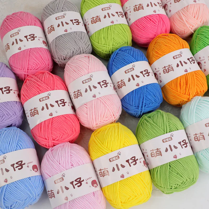 1Pc 50g Hand Knitting Chenille Polyester Yarn Handmade Crochet Yanr Knitting sweater hat sock scarf Crocheting amigurumi bag