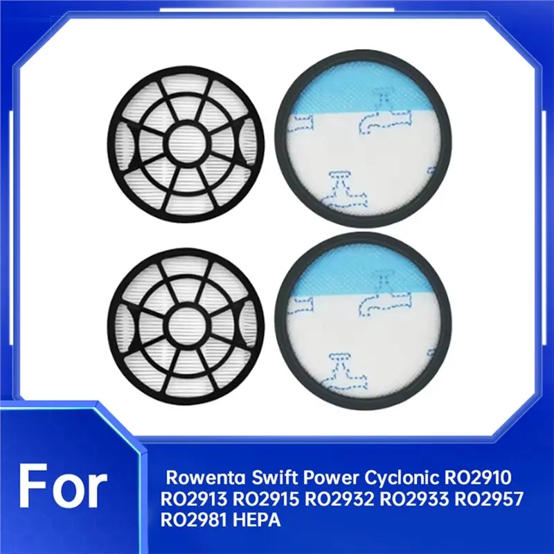 TCF-For Rowenta Hepa Filter ZR904301 For Swift Power Cyclonic Models RO2910 RO2913 RO2915 RO2932 RO2933 RO2957 RO2981