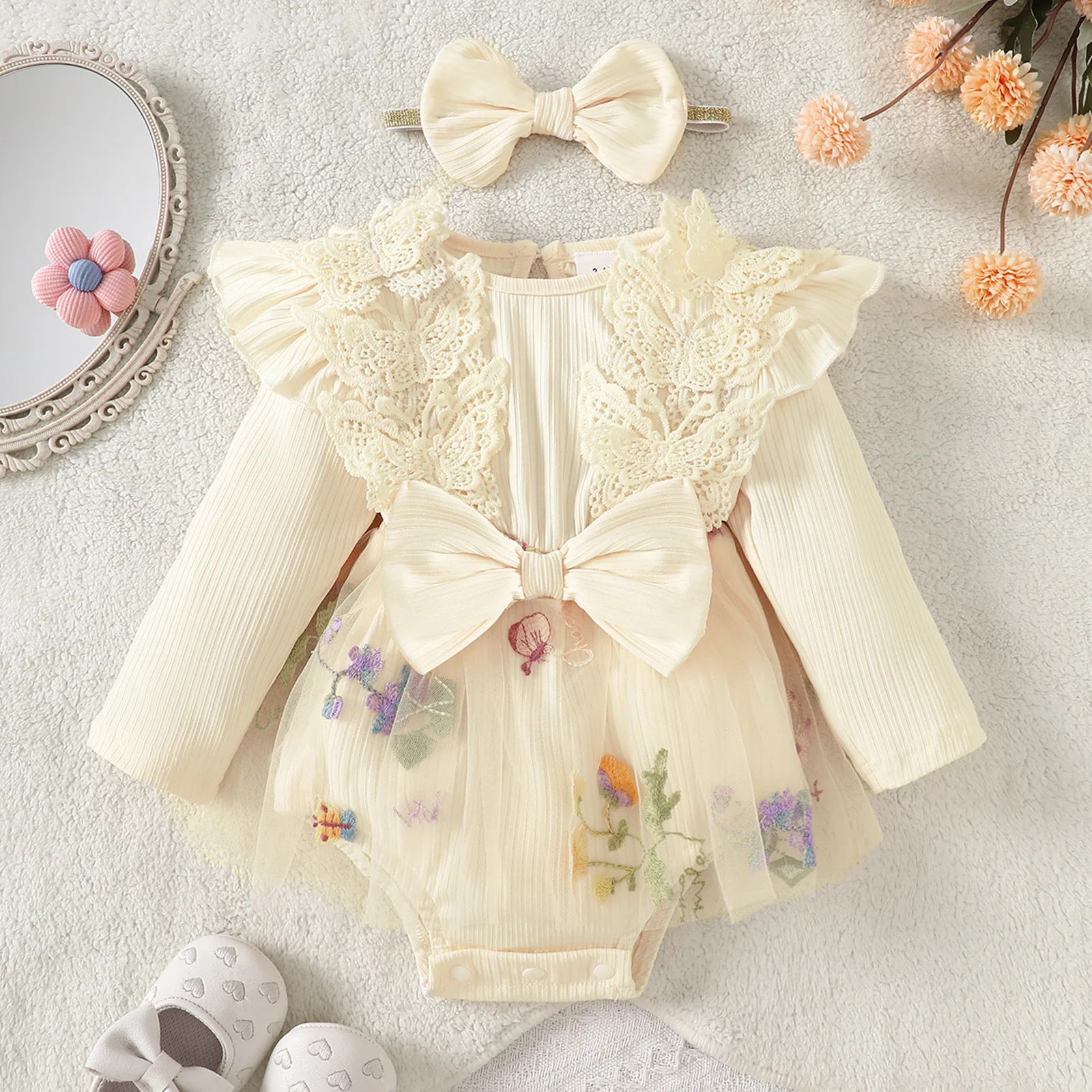 conjunto-de-vestido-romper-de-renda-para-bebe-menina-com-faixa-de-cabelo-com-laco-mangas-longas-bordadas-com-flores-estilo-de-festa-exquisito-para-sessoes-de-fotos-profissionais