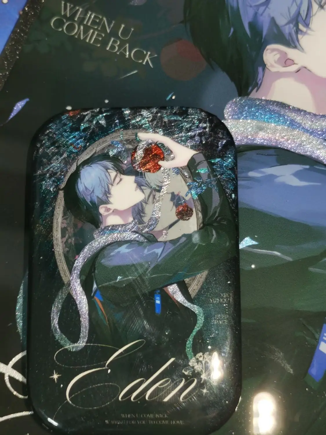 ラブ アンド ディープ スペース エデン バー ラッシュ シルバー オニオン スクエア バー バッジ ケイレブ・ミレット コスプレ周辺グッズ