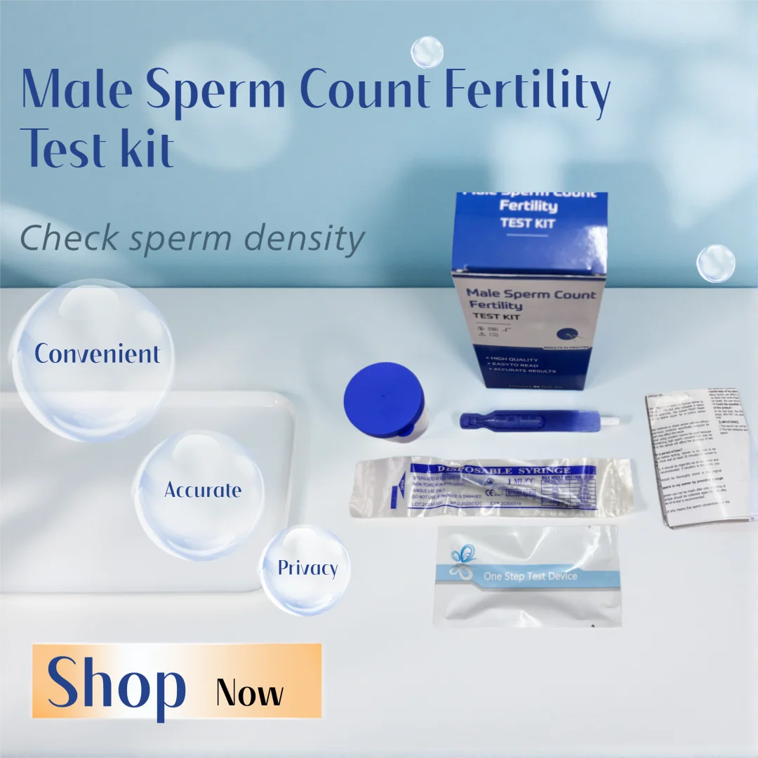 Kit de Prueba de Densidad de Esperma para Uso Doméstico, 1 Kit con Resultados Precisos, Venta al Por Mayor