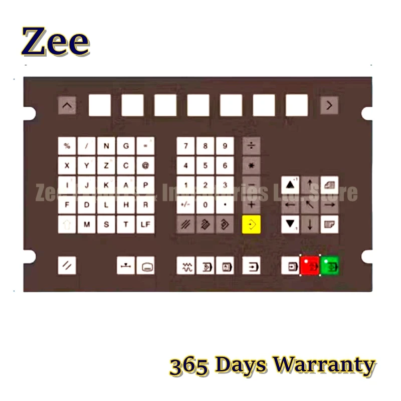 New For SINUMERIK 805 6FC4600-1AS01 6FC4600-1AS02 Membrane Keypad Switch Button Keyboard