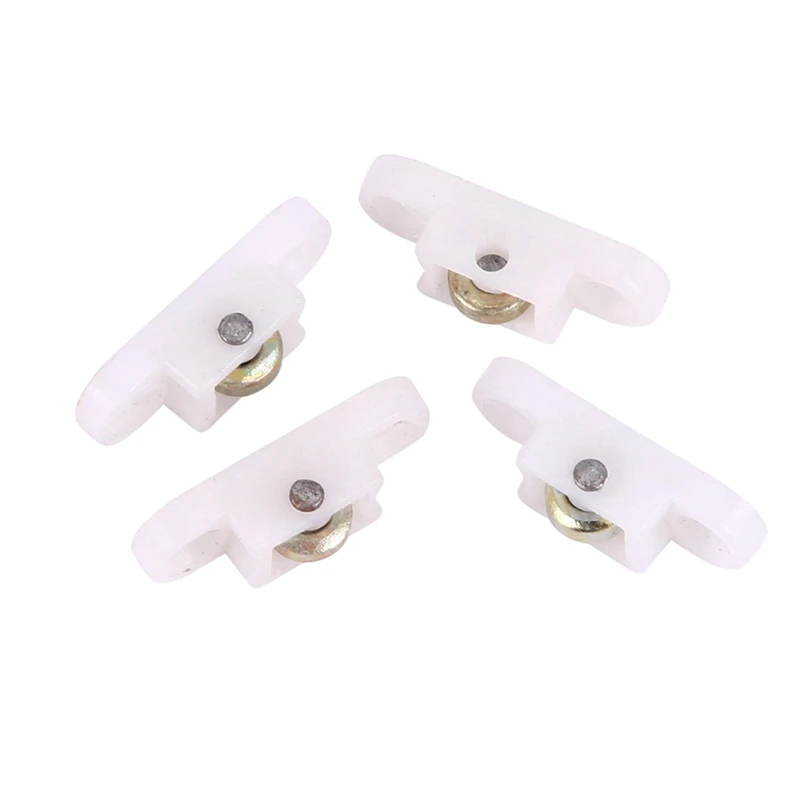 40 Pcs Door Window Cabinet Single Sliding Metal Roller Wheel 8Mm Dmr.