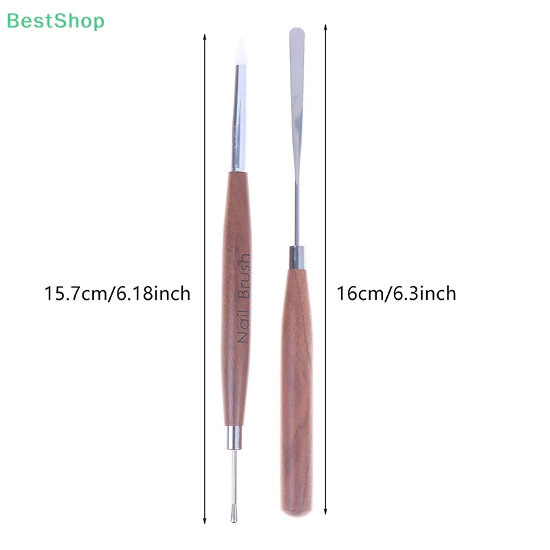 ★ ★ ★ Canetas de escultura de silicone de ponta dupla, pincéis de pintura em relevo, kit de suprimentos para unhas, pontas de manicure, ferramenta para arte em unhas