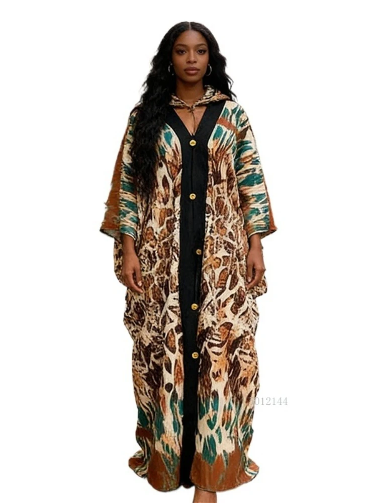 

Plus Size African Dresses for Women Traditional Africa Clothing Dashiki Ankara Outfits Gown Abayas Robe Muslim Kaftan Maxi Dress