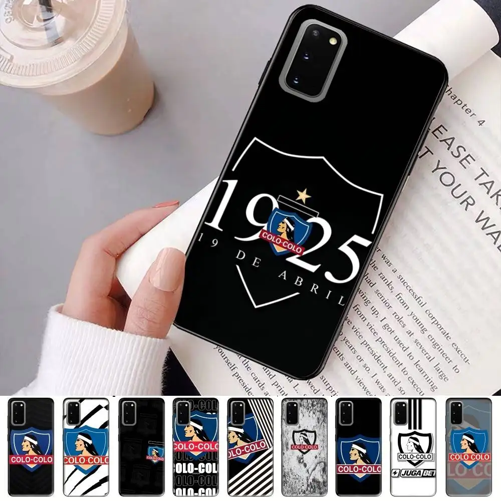 حافظة هاتف New Club Social Y Deportivo Colo لهاتف سامسونج S 24 Fe 25 Ultra Plus 20 Lite 21 30 22 23 24 22 Ultra 5G Fundas