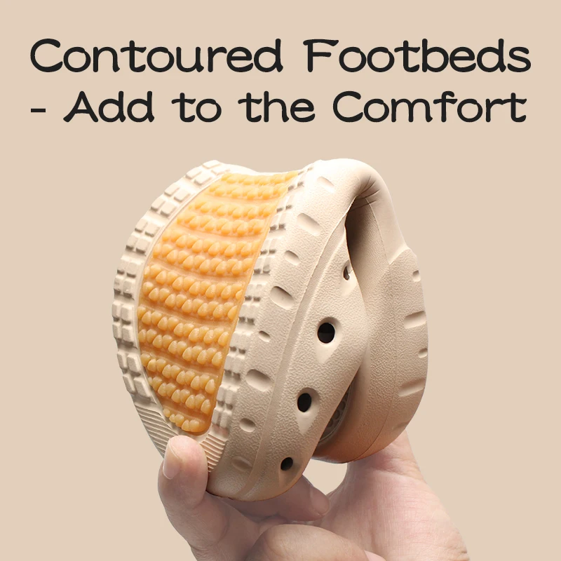 Add Contoured Footbed Medical Clogs Slip Resistant Hospital Doctor Footwear Dental Nursing Shoes Pet Clinic Work Slippers X09-01
