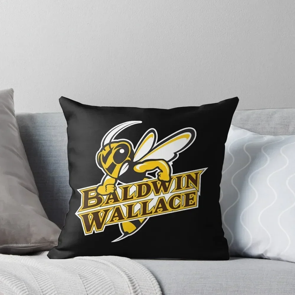 

Baldwin Wallace Yellow Jackets club Throw Pillow Throw Pillow Covers Pillow Cases Decorative