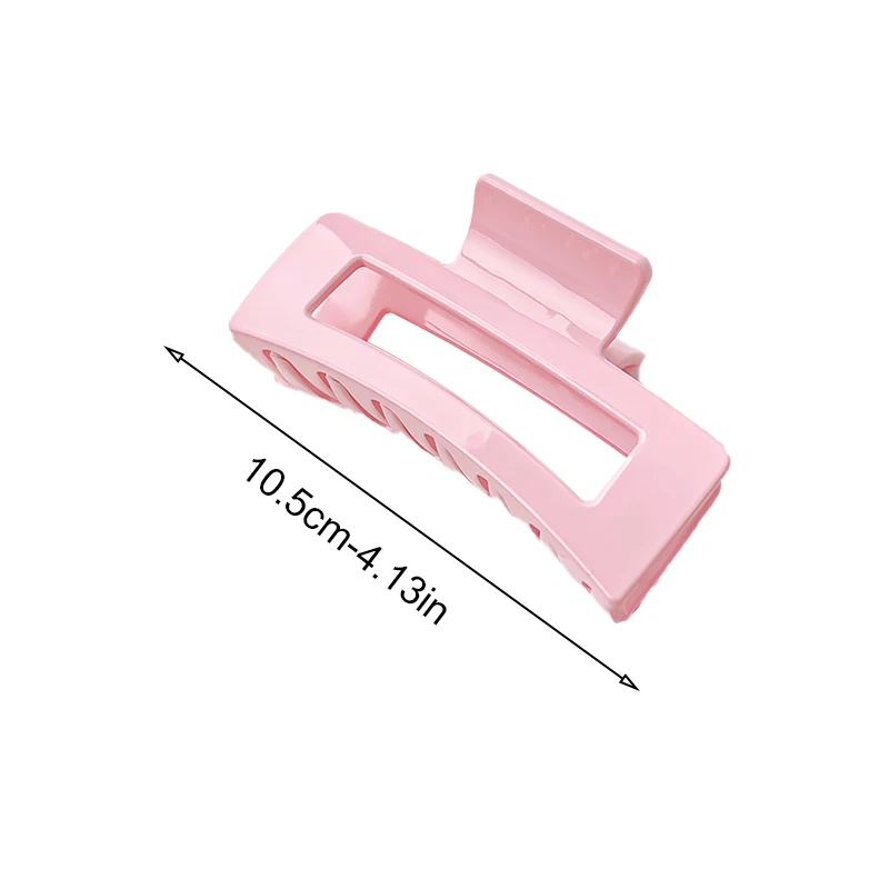 Розовая заколка для волос в форме акулы большого размера для девочек, милый темпераментный аксессуар для волос на затылке