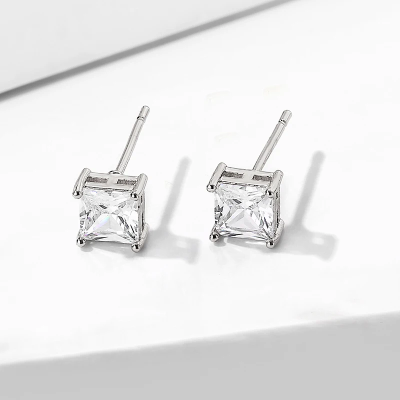 ZAKOL Brand Elegance Charm Water Drop AAA Cubic Zircon Crystal Earrings Necklace Set For Women Popular Bride Jewelry Gift