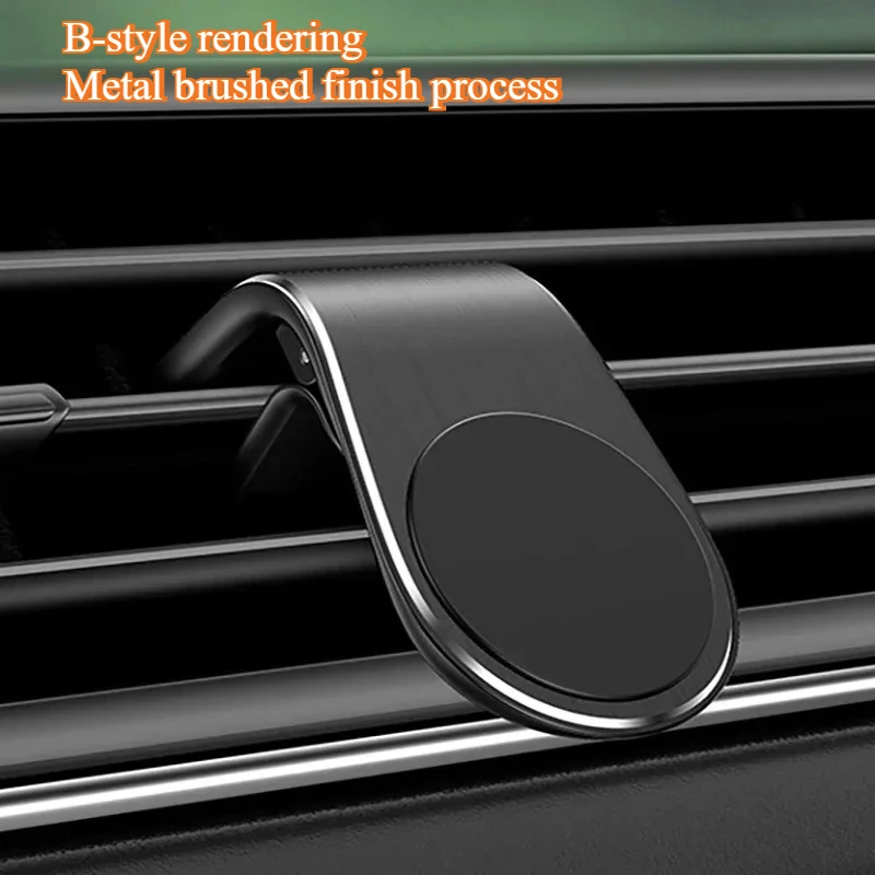 Magnetische Auto-Handyhalterung Lüftungsclip Auto-Handyhalterung Handy-GPS-Halterung im Auto für iPhone Xiaomi Samsung LG