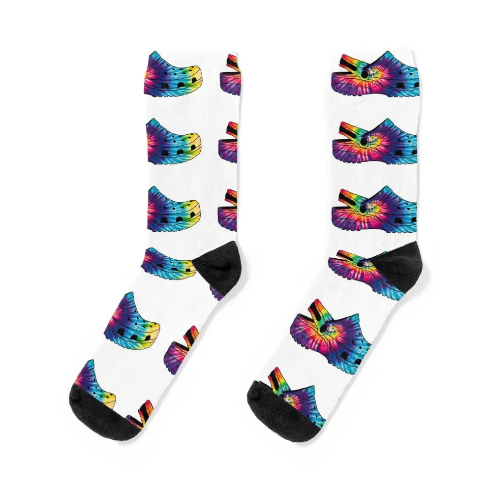 

crocs and Socks aesthetic halloween christmas gift Men's Socks Luxury Women's