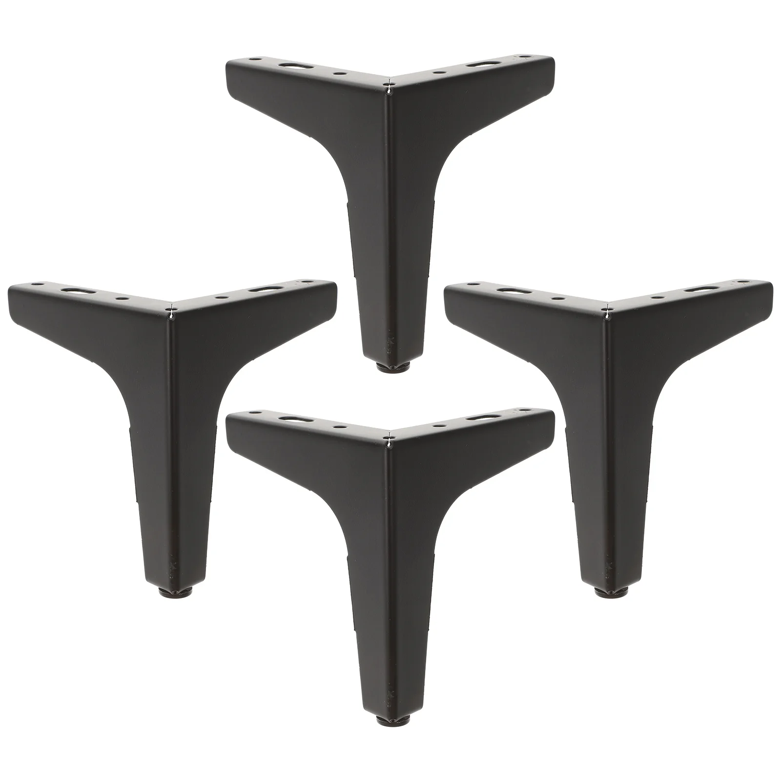 Pernas de suporte para móveis, 4 unidades, sofá, mesa, ferro, metal para café, mesa dobrável
