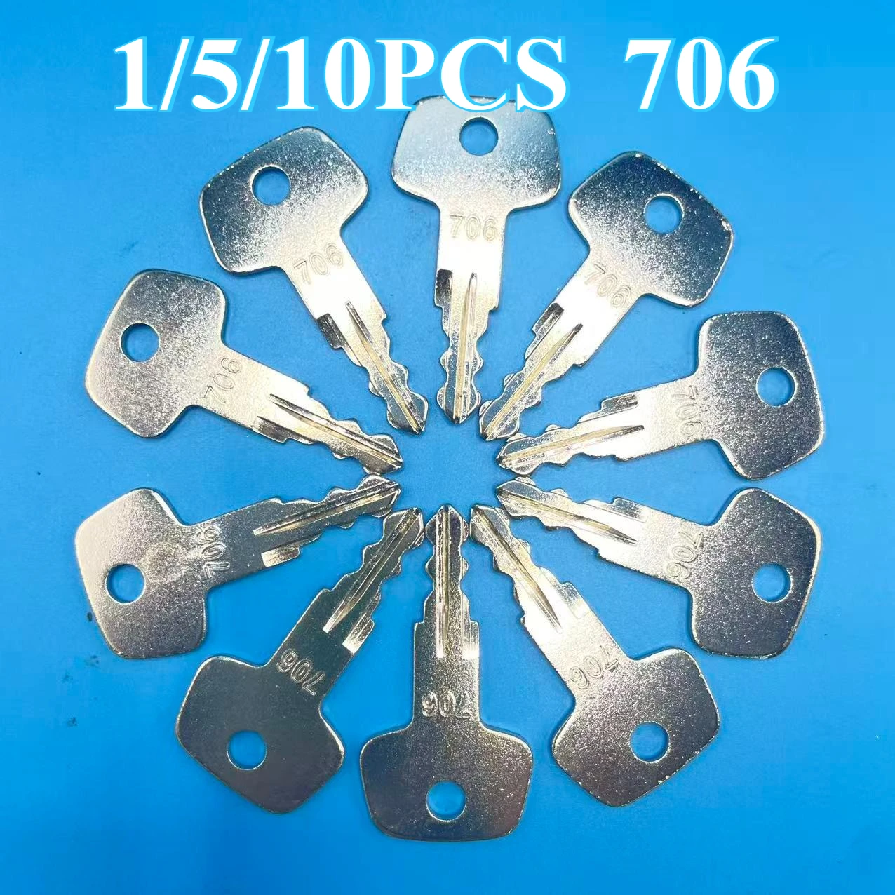 

1/5/10 шт. 706 ключ зажигания для экскаватора Liebherr крышка топливного бака ключ крышки топливного бака для 706 Liebherr