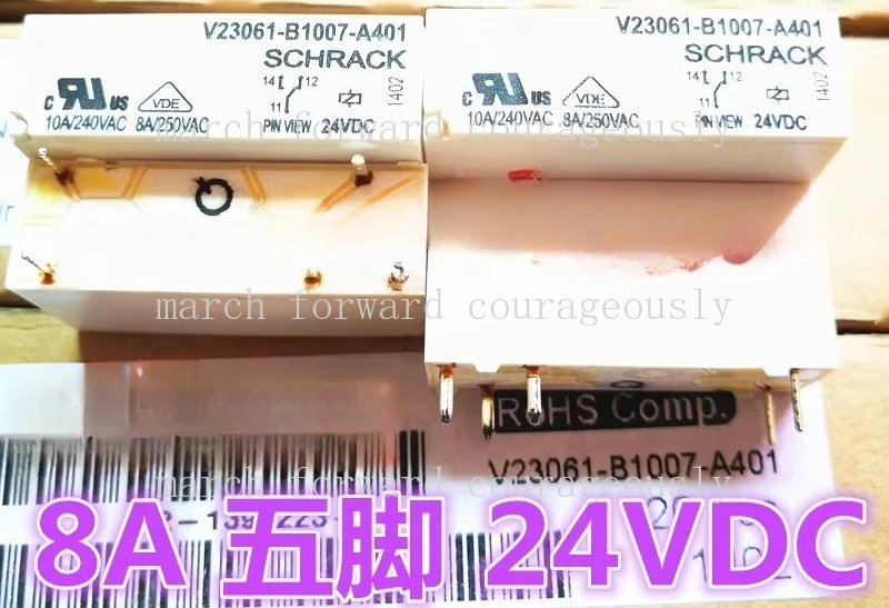 

Новое оригинальное реле V23061-B1007-A401 -A501 24VDC 5-контактное 8А для Tyco