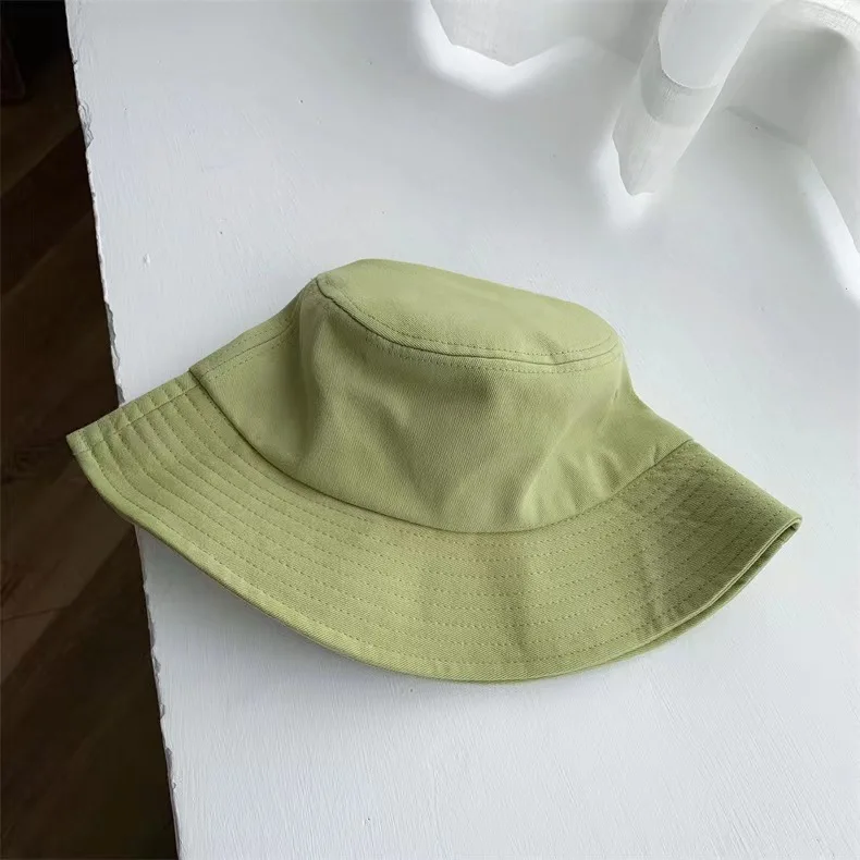 Solid color fisherman hat for men and women spring and summer ins basin hat versatile foldable hat fashion Korean version sunhat