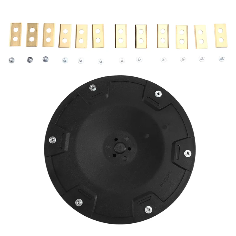A25F-RSDRA-01 Robotic Lawnmower Tuning Blade Disc For Dreame A1 Mower Blade Plate Knife Disc 12Blades Robotic Lawn Mower Part