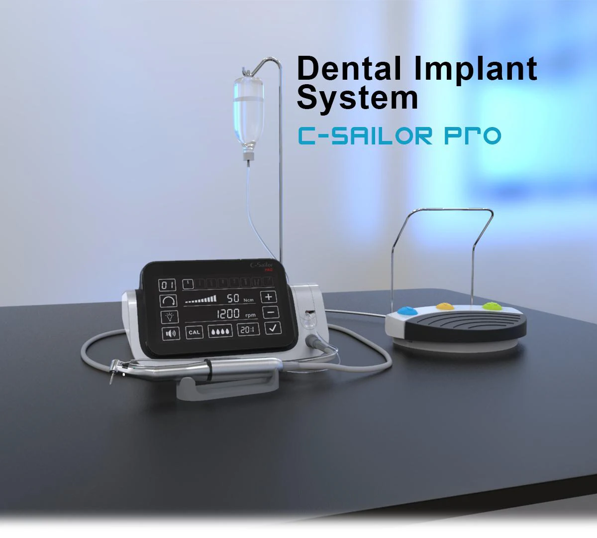 COXO C-Sailor Pro 2nd generation dental implant system, implant machine large screen 20:1 diagonal dental device