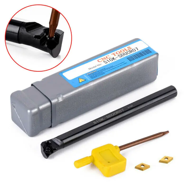 DCMT070204 DCMT portautensili per tornitura interna SDUCR/SDUCL S08K S10K S12M S14N S16Q S20R SDUCR07 SDUCL07 barra di alesatura inserto in metallo duro