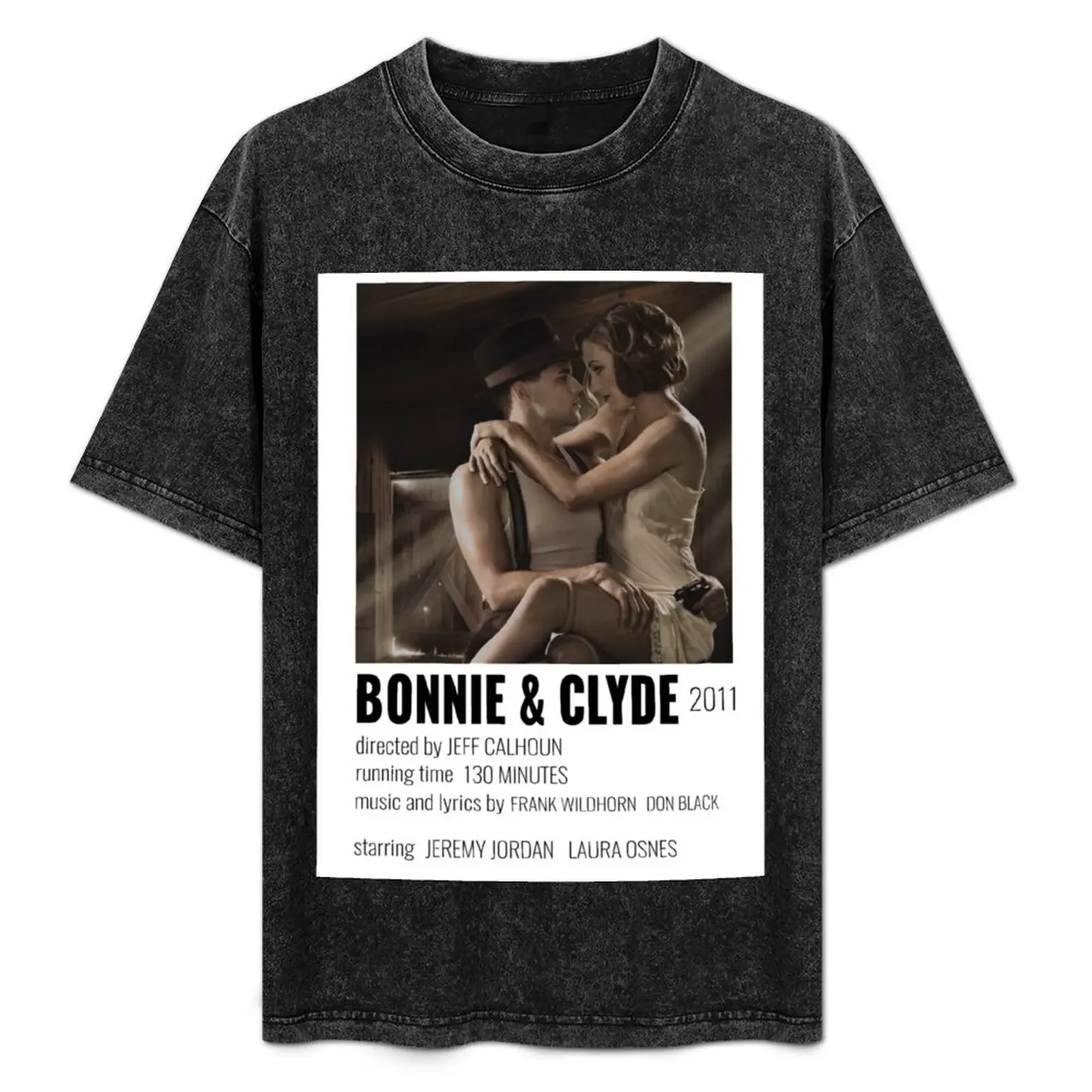 

Bonnie and Clyde Musical Poster T-Shirt Casual Everyday Wear T-Shirt
