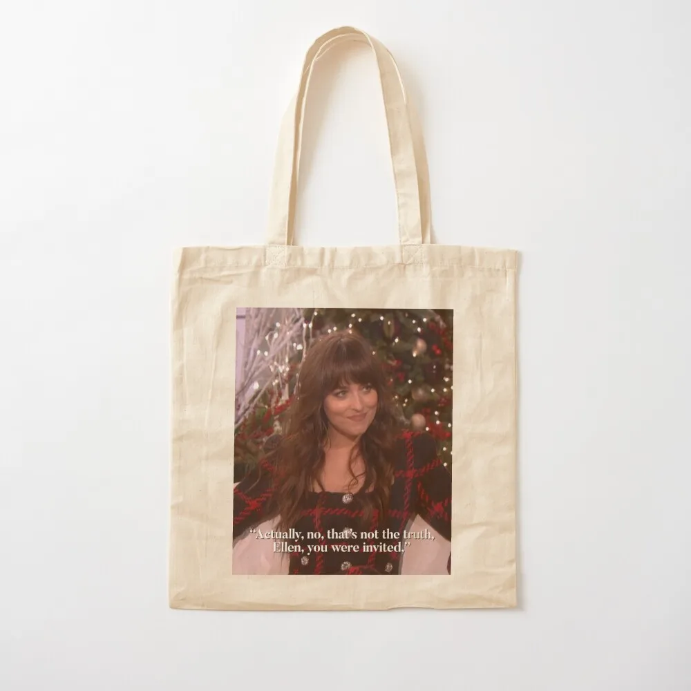 

dakota johnson: ellen Tote Bag Woman shopper bag tote bag men