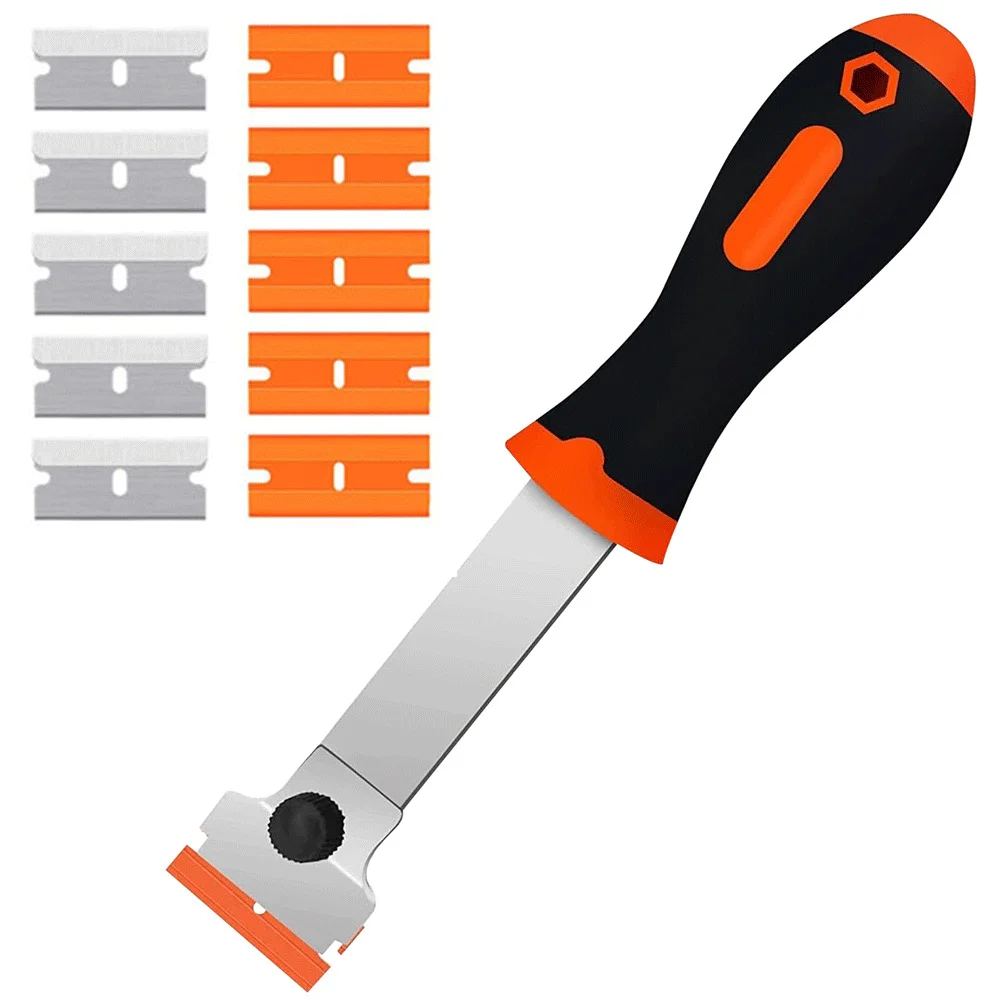 

Car Cleaner Squeegee Knife Scraper Blade Tool Auto Film Sticker Glue Ice Remover Razor Window Gap Glass Ceramic Kitchen Home