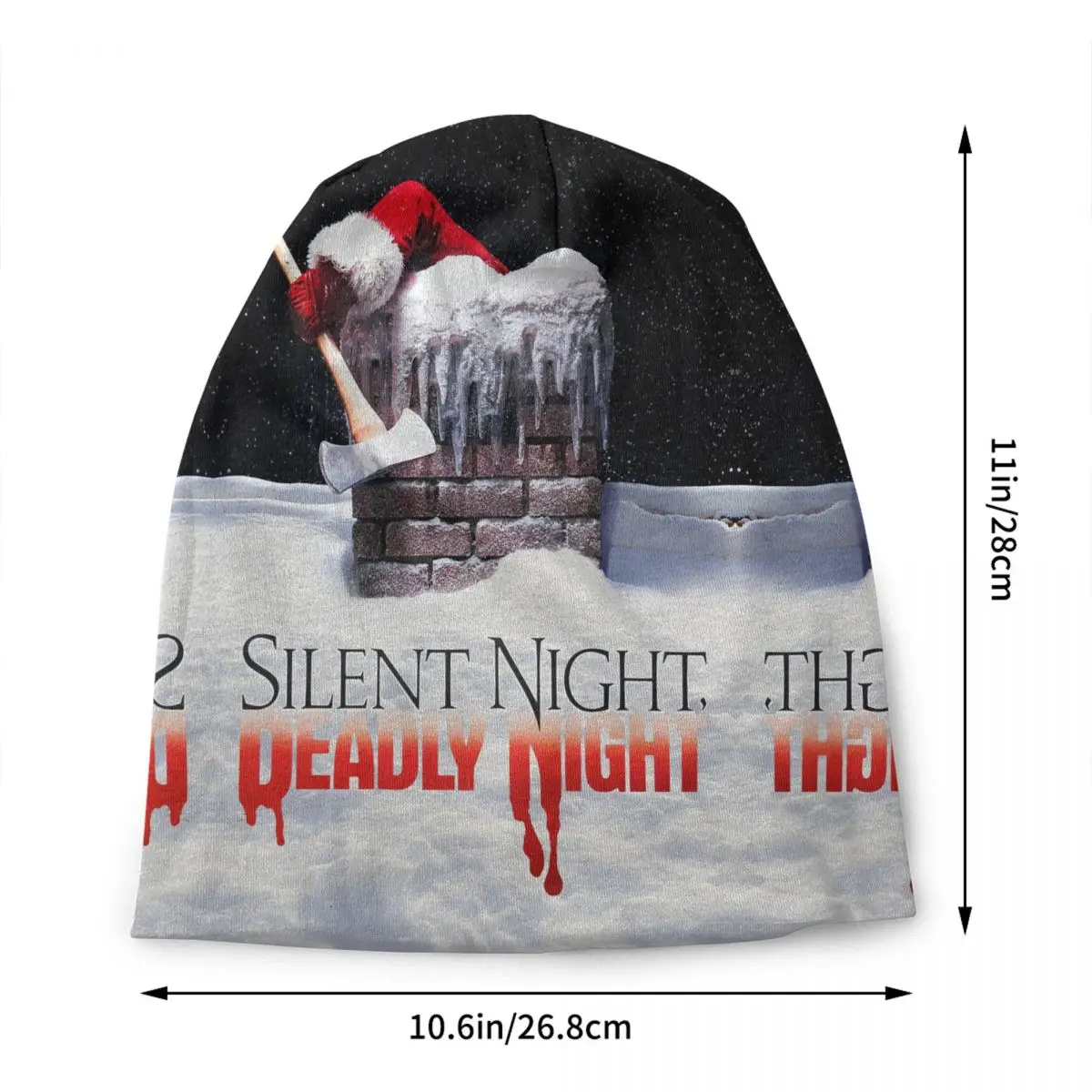 Custom Retro Hot Classic S-Silentes N-Nightes Poster Bonnet Hats Knit Hat For Men Autumn Winter Warm Game Skullies Beanies Caps