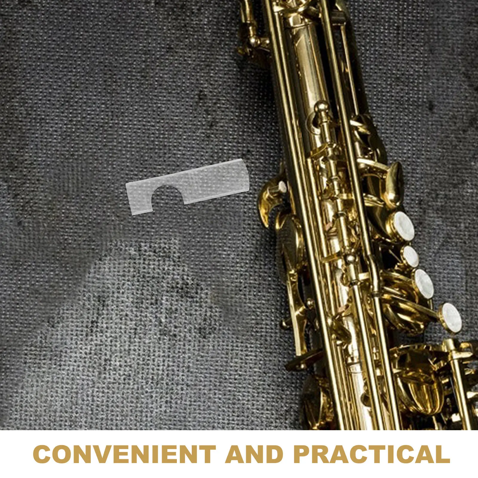 Saxophone Reed Holder Clarinet Reed Case Side Access Individual Compartments Lightweight Portable for Alto Soprano Clarinet
