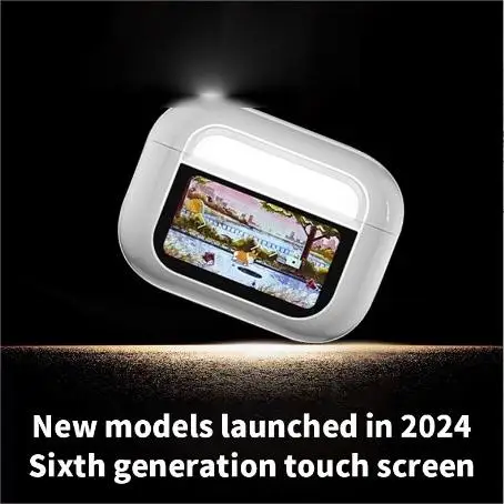 

Беспроводные наушники ANC следующего поколения с сенсорным экраном, беспроводные наушники с активным шумоподавлением 5,3, спортивные наушники