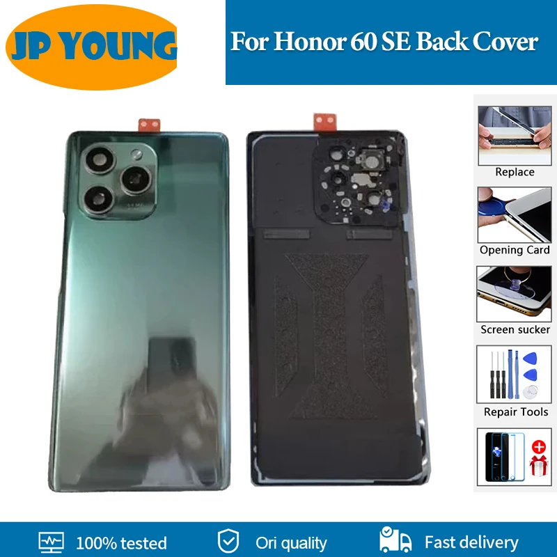 

Original Back Cover For Huawei Honor 60 SE Back Battery Cover Housing Case GIA-AN00 Rear Door For Honor 60 SE Back Cover Replace