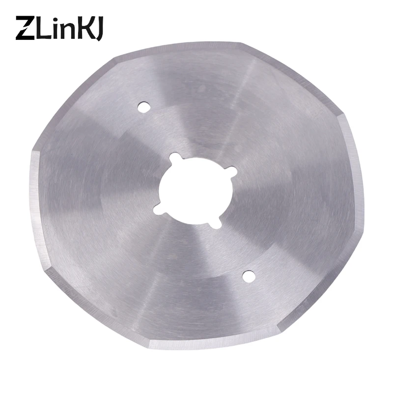 RS100 Carbon Steel For Cutting Machines Parts Knife Circular Saw Blades Fabric Cutting Machine Blade Tailor Shear Blade