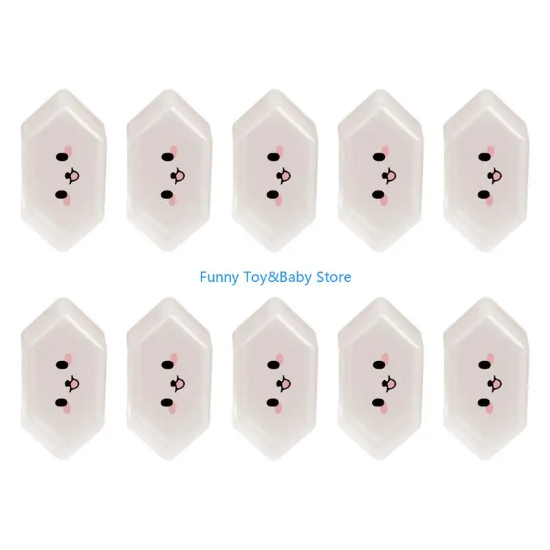 Instalasi cepat outlet keselamatan bayi cover multi negara kompatibel socket socket guard 2-hole 10 pcs c90b