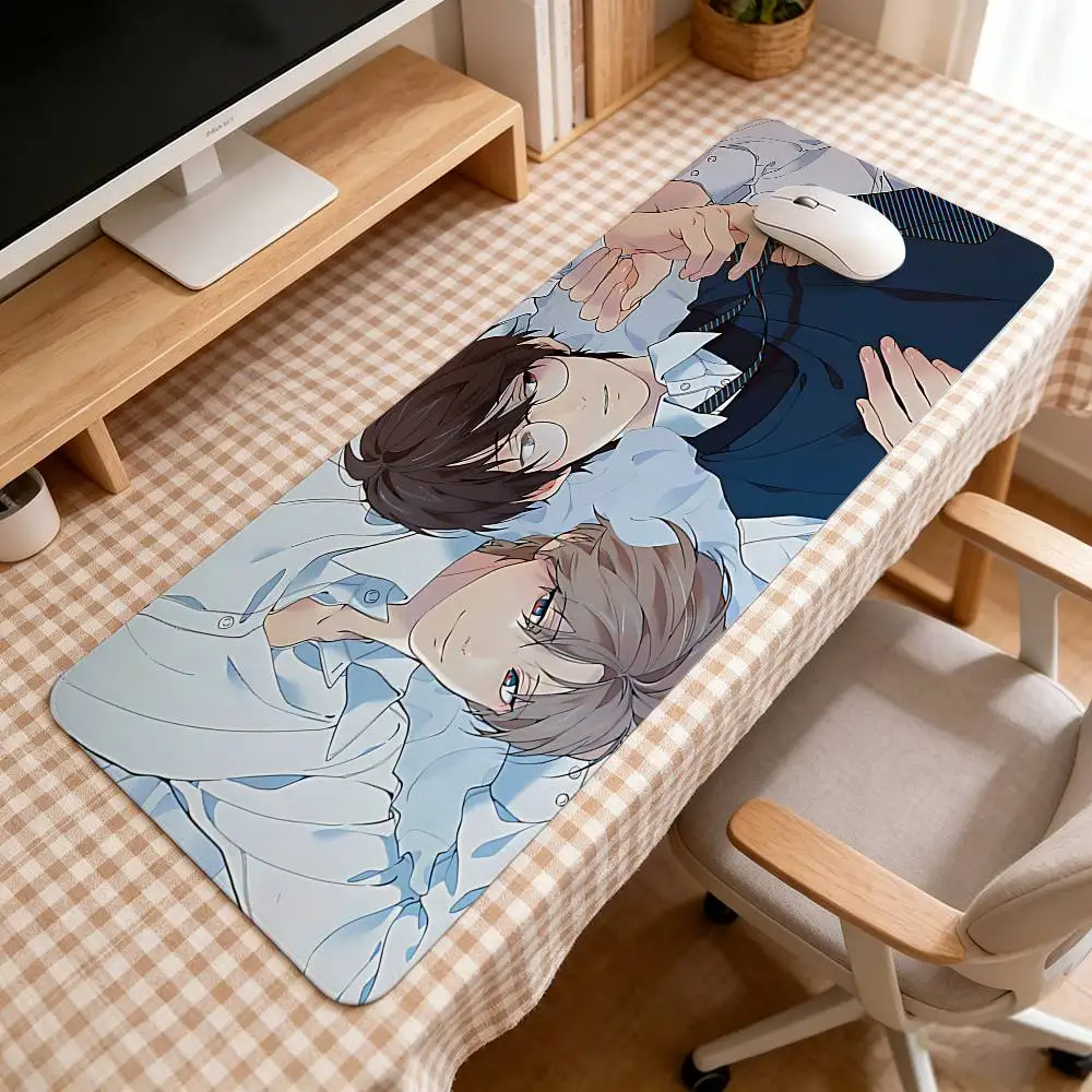 Manhwa L-lost In The Cloud-S Cute Mouse Pad Computer Mat Deskpad Laptop Keyboard Mat Office Large Landscape Mousepad