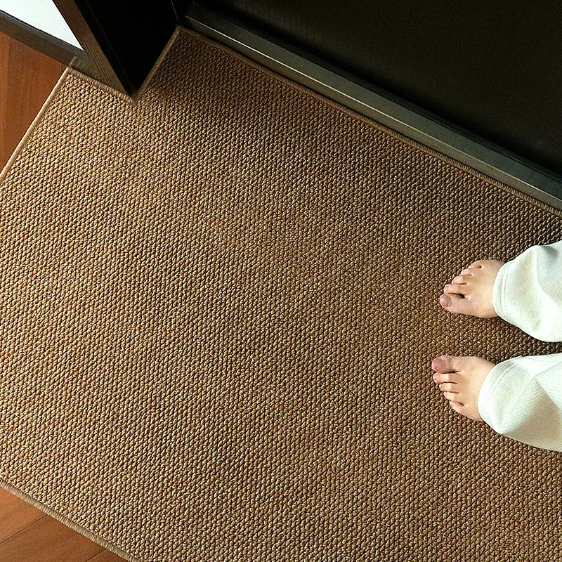 

Indoor Outdoor Entrance Mat Jute Door Mat Anti Slip Cusizable Carpet for Front Door Teold Home Use Dustproof