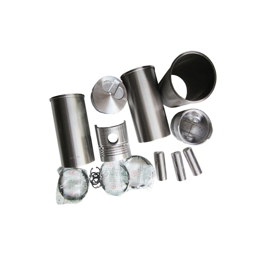 Set of Pistons, Rings, Pins, Liners for Fengshou Lenar 254 / 274 Tractor with NJ385, or MFS254 Tractor NJ385
