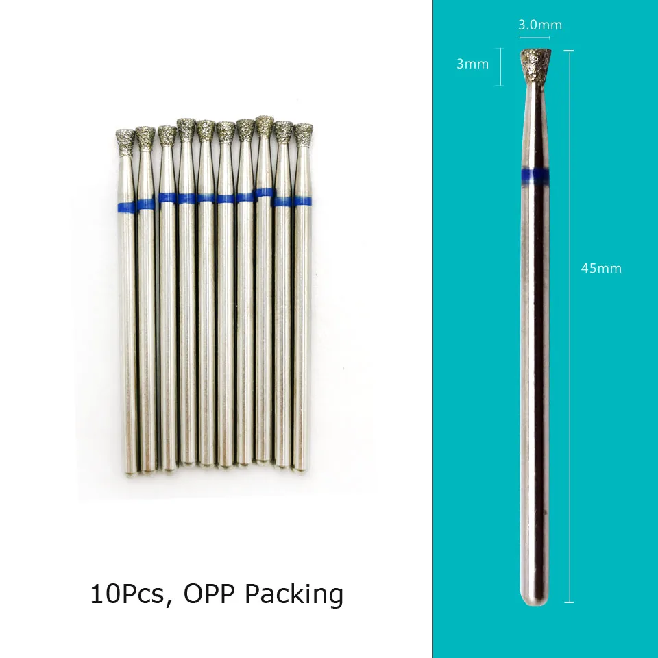 Nagelbohrer Diamantschneider für Maniküre Nagelhautfräser Fräser für Pediküre Nägel Zubehör Werkzeuge