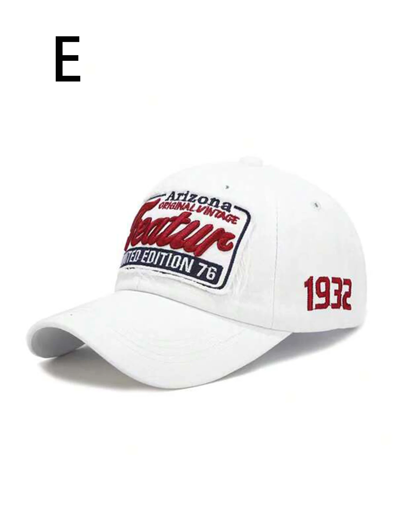 1 للجنسين طوال الموسم يرتدي قبعة بيسبول عصرية من القطن الخالص المغسول بحروف أريزونا مع حروف