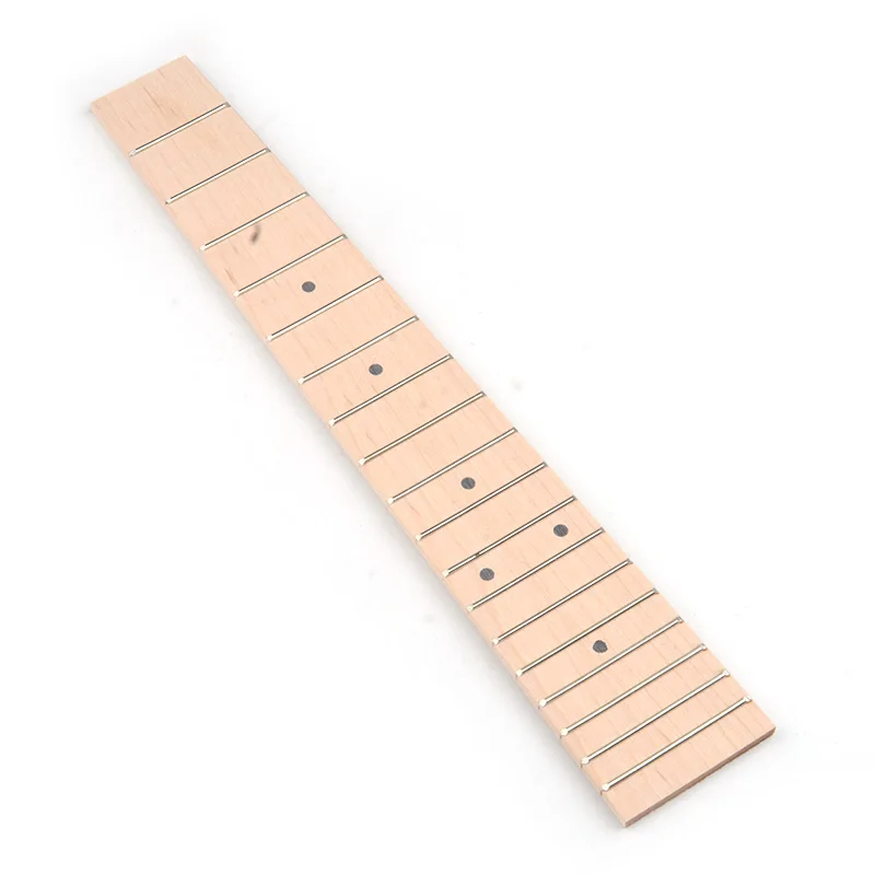 Maple Fretboard Rosewood Ukulele Fingerboard for 26 Inch Tenor Ukulele with 3mm Dot 18 Fret Fretboard UK Parts