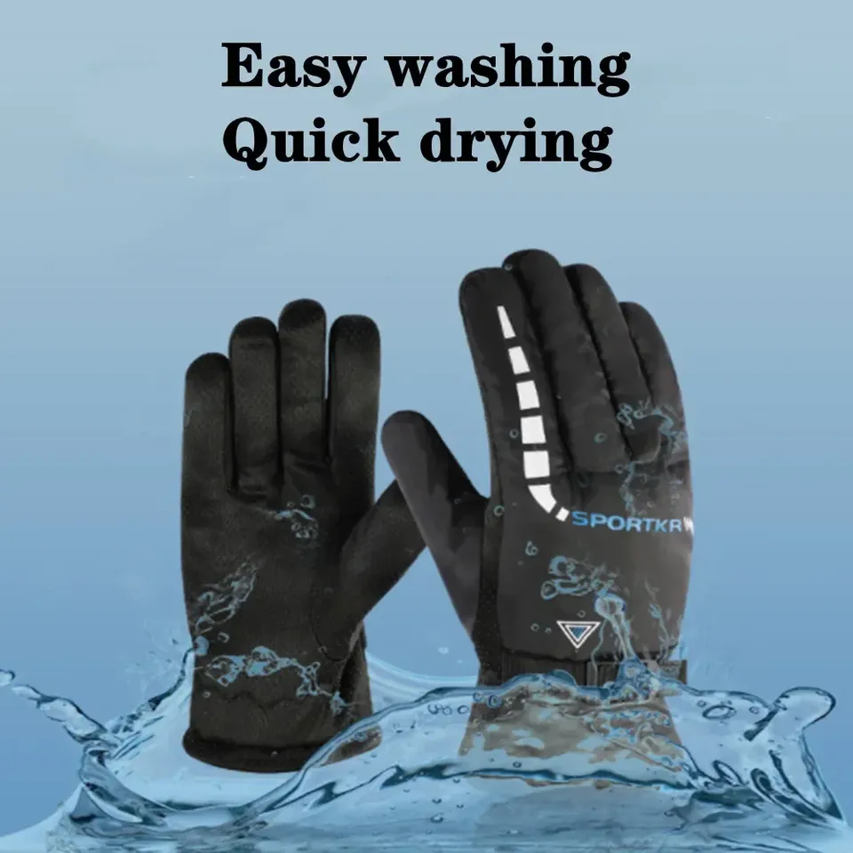 Men Women Ski Gloves Ultralight Waterproof Winter Warm Gloves Snowboard Gloves Motorcycle Riding Snow Waterproof Gloves