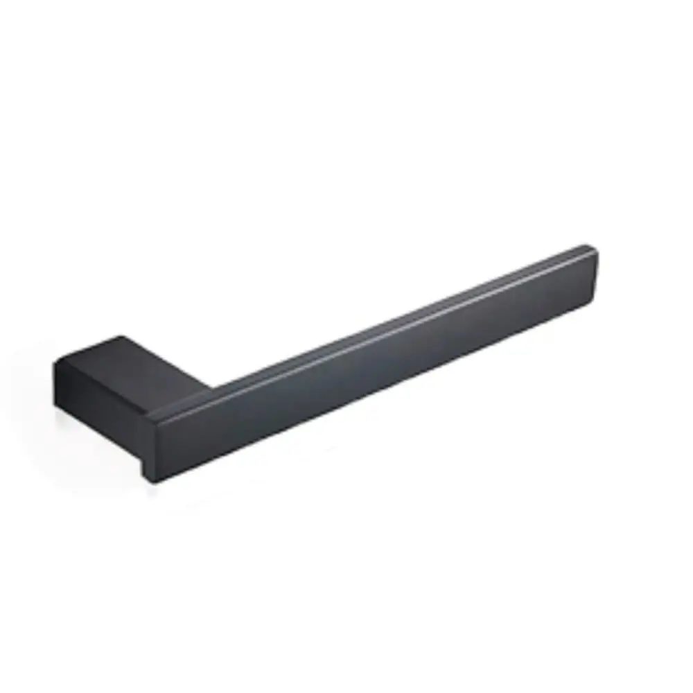 

Matte Black 304 Stainless Steel Bathroom Hardware Set Towel Ring Robe Hook Toilet Brush Bar Paper Holder, Customized